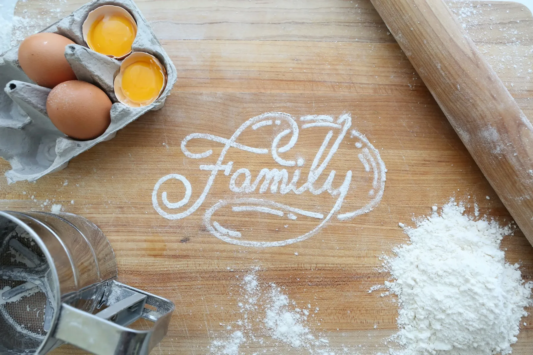Preparación de una receta casera